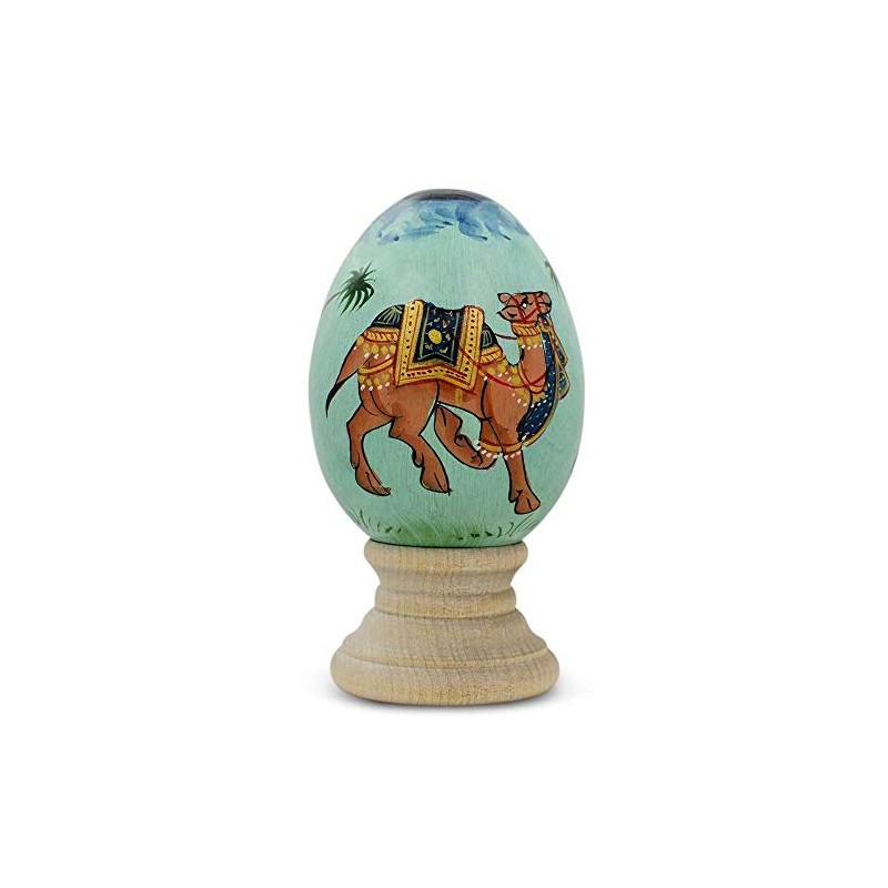 Royal Camel Wooden Easter Egg