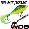 Angel-Berger Wild Devil Baits Tail Bait Jerkbait Jerk Wobbler (UV