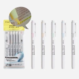 Stationery and Office Supply Highlighter Set for school, and desk organization, writing planning or paper accessory, Korean Import, and, Option 2