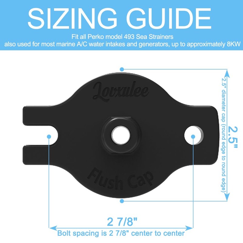 LOVXULEE Salt Remove Flush kit,Boat Winterizing Kit,for Perko Sea Strainer