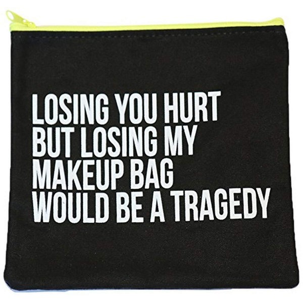 Breakups To Makeup Losing You Clutch, Black, 0.5 Pound