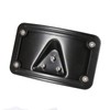 Curved Laydown License Plate Mount with Frame Harley License Plate