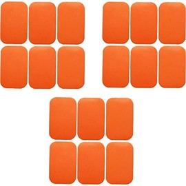 Six Pad Compatible with Abs Fit Gel Sheets (Abs Only), Set of 6 x 3, Third Party Pads, EMS Training Pad, Compatible with Abs Fit and Abs Fit 2