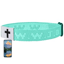 Pmormyy Daily Bible Verse WWJD Bracelet, Christian Jesus Wearable Adjustable Bracelet for Women Men, WWJD Bracelet - What Would Jesus Do Bracelet Green