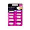 L.A. Colors 80 Count Nail Tips, Full Cover Square, 1