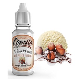 Capella Flavor Drops Pralines and Cream Flavor Concentrate 13ml bottle