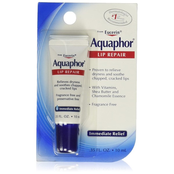 Aquaphor Lip Repair, 0.35 Ounce (Pack of 6)