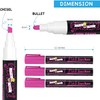 CHALKY CROWN Liquid Chalk Marker Pen - Dry Erase Marker