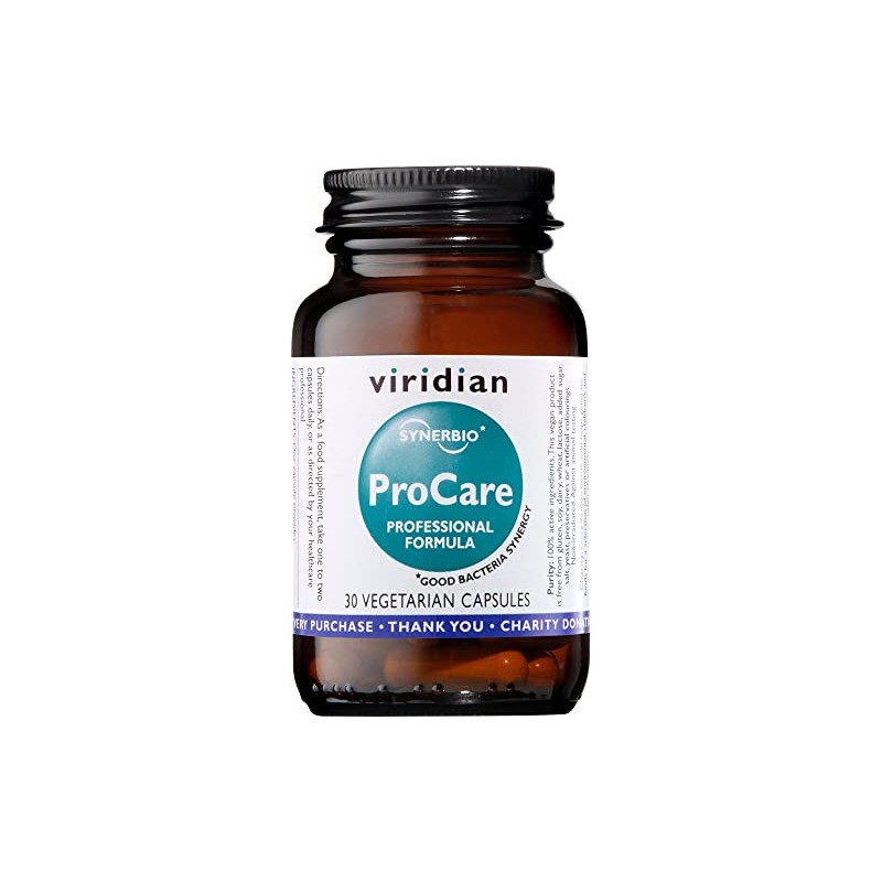 Viridian Synbiotic ProCare 30 Veg Caps