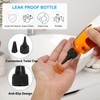 PATIKIL Plastic Applicator Bottle, 6 Pcs 3.4oz(100ml) Leak Proof Refillable