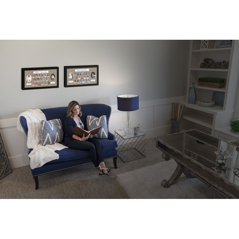 Birth to Graduation 25" x 14" (B-18) Picture Frame, School