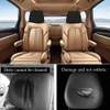 Imeisuit Car Seat Headrest Cover Soft Washable Dirt-proof Car Head