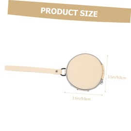 FOMIYES Zipper Design Round Folding Case Glasses Storage Sunglasses Holder Eyeglass Case Pouch for Glasses Users