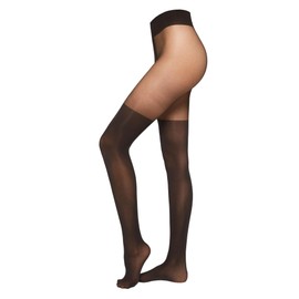 CALZEDONIA Woman's Over-The-Knee Tights in Black, Size M