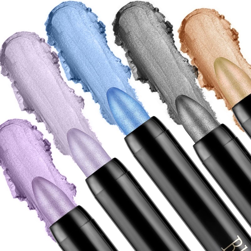 Boobeen Eyeshadow Pencil Crayon Waterproof Eyeshadow Stick Shimmer Cream Eyeshadow
