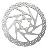 Clarks Cycle Systems TL-027 Steel 6-Bolt Disc Brake Rotor, Silver,