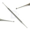 10 Pieces Set Nail Curette Under-nails Cleaner Double Ended 1.5mm-2.5mm