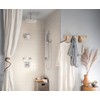 Moen 336651 Extended 18-Inch Straight Overhead Shower Arm, Chrome