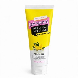 [Wellbeing Warehouse] Banana Peeling Peeling Gold Exfoliating Soap Body Scrub 200ml (6 Pieces) / [웰빙창고] 바나나 필링필링 골드 때비누 바디 스크럽 200ml 6개