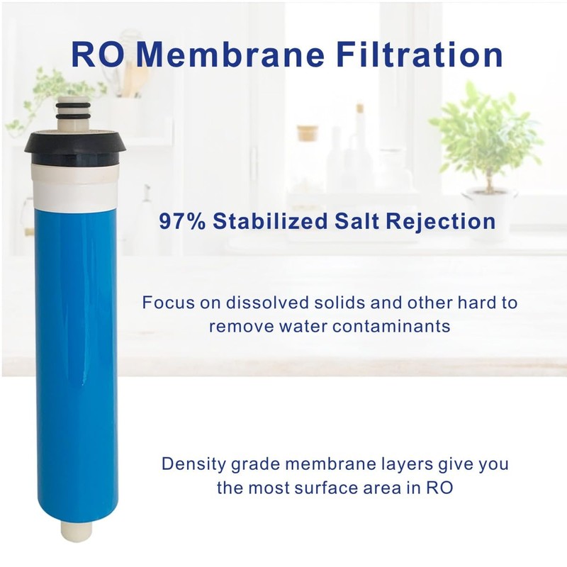 Reverse Osmosis Replacement Filter Set Compatible with Whirlpool WHER 12