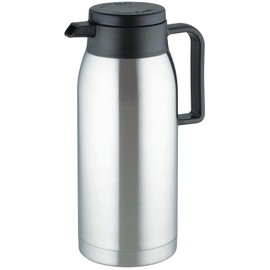 Kakusee UC-07 Stainless Steel Tabletop Pot, 3.3 fl oz (1 L) Vacuum Double Layer Structure, Heat Retention, Cold Retention, Removable Rotating Lid, Compact Size, Uncolored,