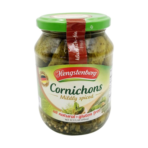 Hengstenberg Cornichons, 12.5 oz