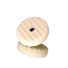 3M Perfect-It Foam Compounding Pad, 33284, 6 in, 1 Pad, White, Refind Sand Scratches, Slow-Speed Polishing for Automotive