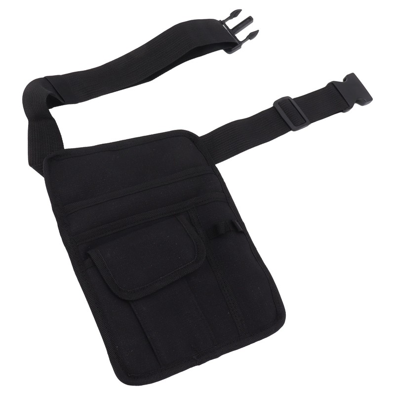 Restaurant Belt Bag Adjustable Portable Lightweight Canvas Waiter Waist Bag