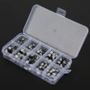 200 Pieces 10-50V Electrolytic Capacitor, SMD Electrolytic Capacitors Set 1uF