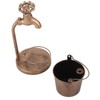 Iron Ashtray Vintage Hand‑Made Craft Faucet‑Shaped Ash Tray Bar Props