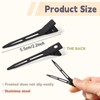Choicbaby 40 PCS Black Hair Clips Metal Duckbill Clip 2.2