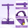 Multifunction Tension Rope, 6 Tube Foot Pedal Resistance Bands with