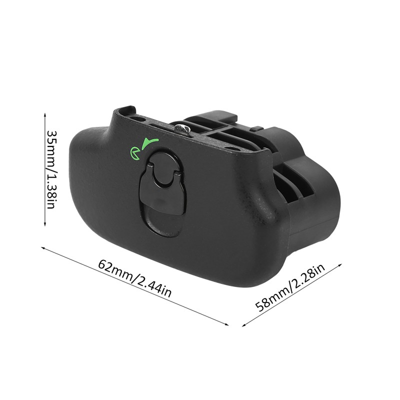 Black Plastic BL-3 Battery Chamber Cover EN EL4 Adapter for