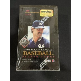 1992 Pinnacle Super Pack Series 1 Factory Sealed Wax Box Manny Ramirez Rookie RC