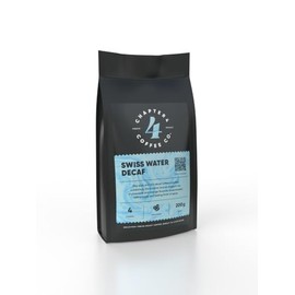 Chapter 4 Coffee Swiss Water Decaf Coffee Beans | Finely Crafted Coffee Roasted in the UK | Gourmet Beans for Great Tasting Coffee at Home or On the Go | Premium Single Origin Arabica Beans