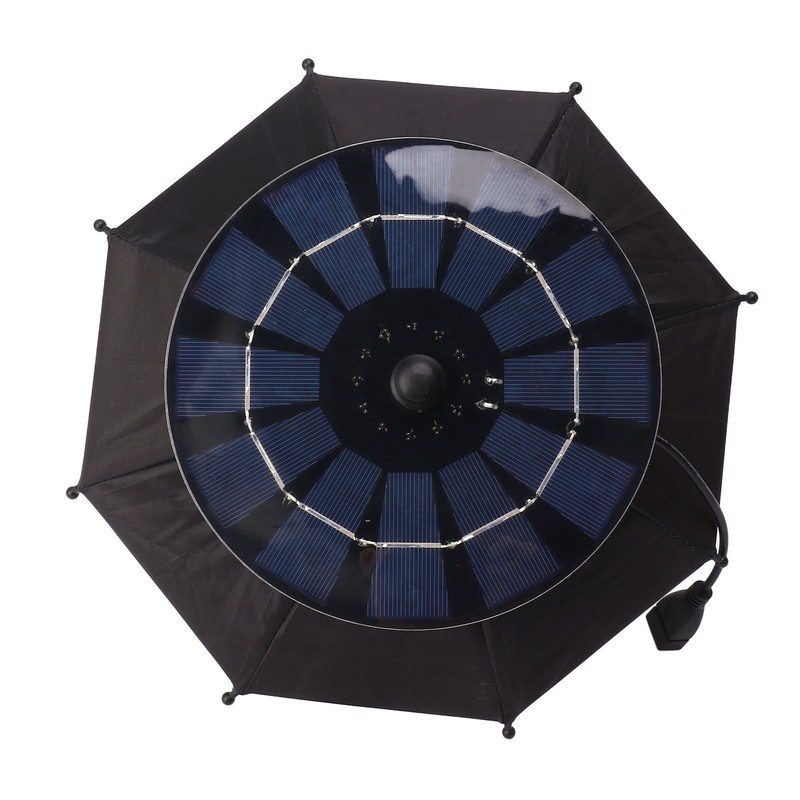10W Solar Panel Phone Umbrella Rain Protection Phone Stand Charging