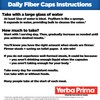 Yerba Prima Daily Fiber Caps - 180 Capsules - Soluble