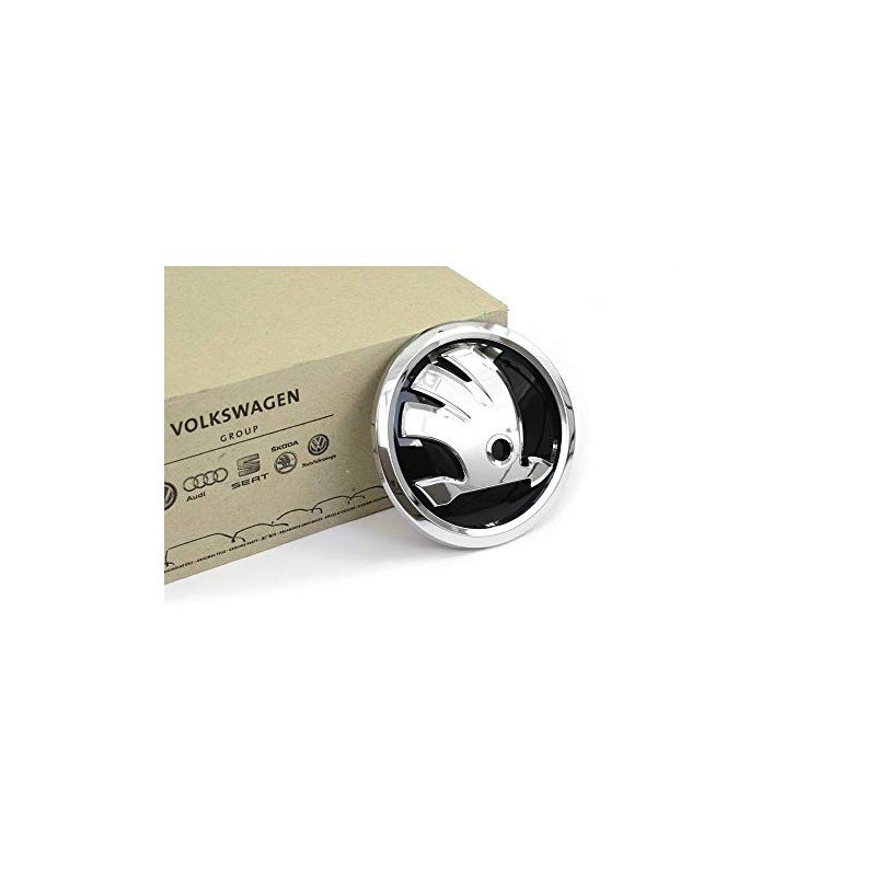 Volkswagen 3V0853621AFOD Sign Emblem Logo Badge Black/Chrome