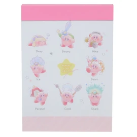 Kamio Japan 012010 Kirby Mini Memo COPY ABILITY