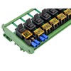 DIN Rail Mount Paddle Rocker Switch Module, 10Amp 250VAC /