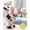 NICI Morbido cane di peluche, 20 cm, bianco - 62137