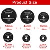 8PCS Mini Circular Saw Blade Set,HSS High-Speed Steel Saw Blade,