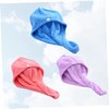 Baluue 3pcs Microfiber Hair Towel Wraps for Hair Soft Absorbent