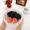 SUMNACON Countertop Fruit Holder Basket Metal Fruit Storage Bowl Kitchen