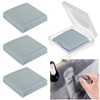 4Pcs Kneaded Art Erasers, Grey Kneadable Artists Putty Rubber,Create Highlights,