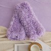 HAIHUA Faux Fur Fluffy Pillow Case, Soft Decorative Fuzzy Pillow
