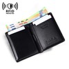 Jaimie Jacobs Slimstar Men's Slim Leather Wallet with Large Coin