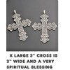 Fashion Jewelry X LARGE CROSS CELTIC CHRISTIAN IRISH Pendant On