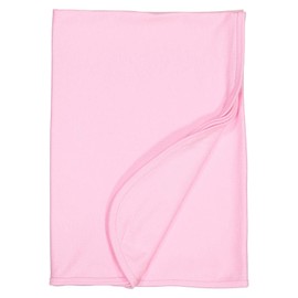 RABBIT SKINS Infant 100% Cotton Premium Jersey Blanket, Pink,