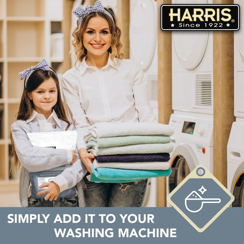Harris Borax Powder Hard Water Laundry Booster and Multi-Purpose Cleaner,